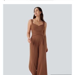 Set of two Halara NWT U Back Sleeveless Casual Jumpsuit with Pockets Sz Large